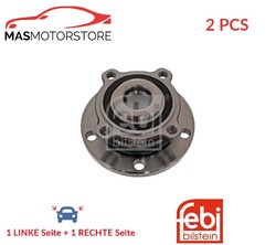 RADLAGERSATZ RADLAGER SATZ PAAR VORNE HINTEN FEBI BILSTEIN 47314 2PCS P NEU