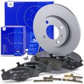 ATE BREMSSCHEIBEN VOLL Ø239 + BELÄGE VORNE FÜR VW POLO 6N 6N1