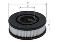 BOSCH Filter Kurbelgehäuseentlüftung F 026 400 645 für FIAT DUCATO Bus 140 Power