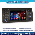 8 Kern Android 14 DAB+ Autoradio Navi 64GB Carplay DSP Wifi BT 5.0 4G BMW X5 E53