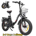 750W Elektrofahrrad 20 Zoll E Mountainbike City Ebike 48V 15AH E-Bike Pedelec EU