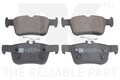 Bremsbelagsatz Scheibenbremse NK 222591 für KUGA FORD DM2 2 MONDEO 5 CD Turnier