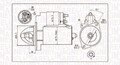 MAGNETI MARELLI Starter Anlasser Startanlage ohne Pfand 063721410010