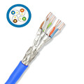Cat 8 Netzwerkkabel CAT 8.1 Verlegekabel 2000 MHz S-FTP Datenkabel BLAU