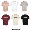 Oversize T-Shirt Tee "Relache" Oberteil T-Shirt Unisex bedruckt Baumwolle S-XXL