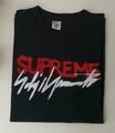 FW20 Supreme x Yohji Yamamoto Logo T-Shirt schwarz M Medium Made in USA