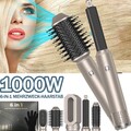 6IN1 Föhnbürste Air Styler Haartrockner Warmluftbürste Set,Haarstyler Lockenstab