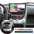 Für Toyota Aygo Citroen C1 Peugeot 107 4+64G Autoradio Android 13 Carplay GPS BT