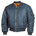 US Pilotenjacke MA1, alpha blau Bomberjacke Fliegerjacke Pilotenjacke Army Style