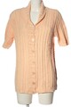 PETER HAHN Strick Cardigan Damen Gr. DE 40 hellorange Casual-Look
