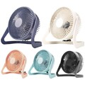 USB Tischventilator Computer Ventilator Lüfter Mini Fan Schreibtisch leise weiß