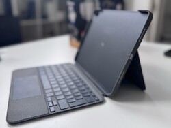 Logitech Combo Touch Tastatur Hülle für Apple iPad 10. Gen. - Oxford Grey
