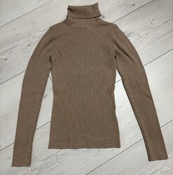 Rollkragenpullover Damen, Größe S/M