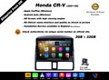 Honda CR-V 2001-2006 Android Apple Auto Play HD Bildschirm HeadUnit Stereo Panel CRV