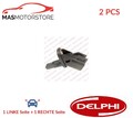 ABS SENSOR DREHZAHLFÜHLER PAAR VORNE DELPHI SS20104 2PCS A FÜR MAZDA 3,5