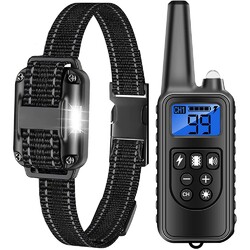 1000m Erziehungshalsband mit Starker Vibration Funktion Fernbedienung Trainer