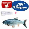 Flippity™ Das Original - Zappelnder elektrischer Fisch Katzenspielzeug USB Fish