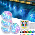 Poolbeleuchtung Unterwasser Licht RGB LED Wasserdichte Mit Fernbedienung