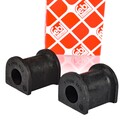 2x FEBI 27038 Stabilisatorlager Hinten für VW CADDY III Kasten Kombi