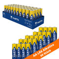 60 x Varta Pro Industrial AA Mignon Alkaline Batterien 1,5 V 4er Folie LR6 4006