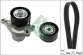 Keilrippenriemen Rippenriemen Satz für Opel Schaeffler INA 529035310 2010 ->