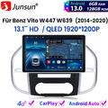 13.1" Für Mercedes Benz Vito W447 2014-2020 Autoradio Carplay Android 13 6+128GB