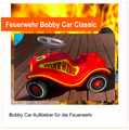 Feuerwehr Bobby Car Classic - AUFKLEBER, neongelb tagesleuchtend