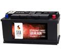 12V 120Ah AGM GEL Batterie Solar Mover Versorgungsbatterie Verbraucherbatterie