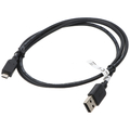 USB 2.0 Hi-Speed Kabel, Schwarz USB 2.0-Stecker (Typ A) > USB 2.0-Micro-Stecker 