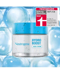 Neutrogena Hydro Boost Gesichtscreme Aqua mit Hyaluron ölfrei und parfümfrei 