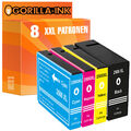 8 Patronen XXL für Canon Maxify MB 5155 MB 5350 MB 5450 MB 5455 PGI-2500 XL