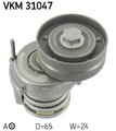 SKF VKM 31047 SPANNROLLE, KEILRIPPENRIEMEN LINKS OBEN MITTE MITTE RECHTS FÜR AUD