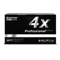 4x Eurotone PRO Patrone BLACK XXL für HP LaserJet Enterprise M-506-dn M-501-n