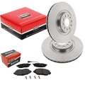 MAPCO BREMSSCHEIBEN + BELÄGE VORNE passend für VW GOLF 8  PASSAT B8 3G  ARTEON