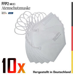 FFP2 Maske Mundschutz Masken Mega-SET Atemschutz 5-lagig CE zertifiziert 2 Varianten FFP2 CE2841 / FFP2 Made in Germany