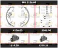 ROADHOUSE Bremsensatz Trommelbremse Super Precision Kit SPK 3126.02 für CITROËN