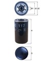 Kraftstofffilter MAHLE KC 117 Anschraubfilter für DAF 85 XF 75 65 NEOPLAN CF SB