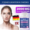 2X Skin Whitening Glutathione 2000mg, 90 capsules per serving DE Neu~