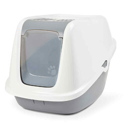 Nobby  Katzentoilette "Nestor GIANT"cool grau 75,5 x 56 x 55,5 cm Katze Cat WC