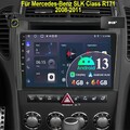 DAB+ 4+64G KAM Für Mercedes-Benz SLK R171 08-11 Autoradio Android 13 GPS CarPlay