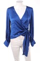 ZARA Wickel-Bluse S Blau