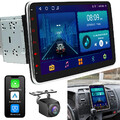 10.1" Android 15 Autoradio 4+64GB mit Apple Carplay GPS NAVI WIFI DSP RDS+Kamera