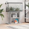 vidaXL Aquariumständer Weiß 60x30x60 cm Holzwerkstoff