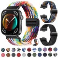 Für Huawei Watch Fit 3 Magnet Nylon Geflochten Armband Uhrenarmband Ersatz Band