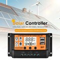 12V/24V PWM Solarmodul Ladegerät LCD Regler mit Dual USB Ausgang 30-100A xxb