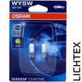 WY5W OSRAM DIADEM Chrome - Modernster Design - Scheinwerfer Lampe DUO-Pack
