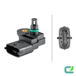 Sensor Saugrohrdruck 4-polig HELLA für DAILY III Pritsche/Fahrgestell