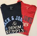 2 Stück Jack & Jones T-Shirt, Übergröße, 6XL, wie neu