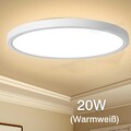 20W LED Deckenlampe Panel Deckenleuchte Wohnzimmer Schlafzimmer Küche Bad Lampe