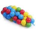 Ondis24 50 Spielbälle für Bällebad Badebälle bunte Bälle Wasserspielzeug Kinder